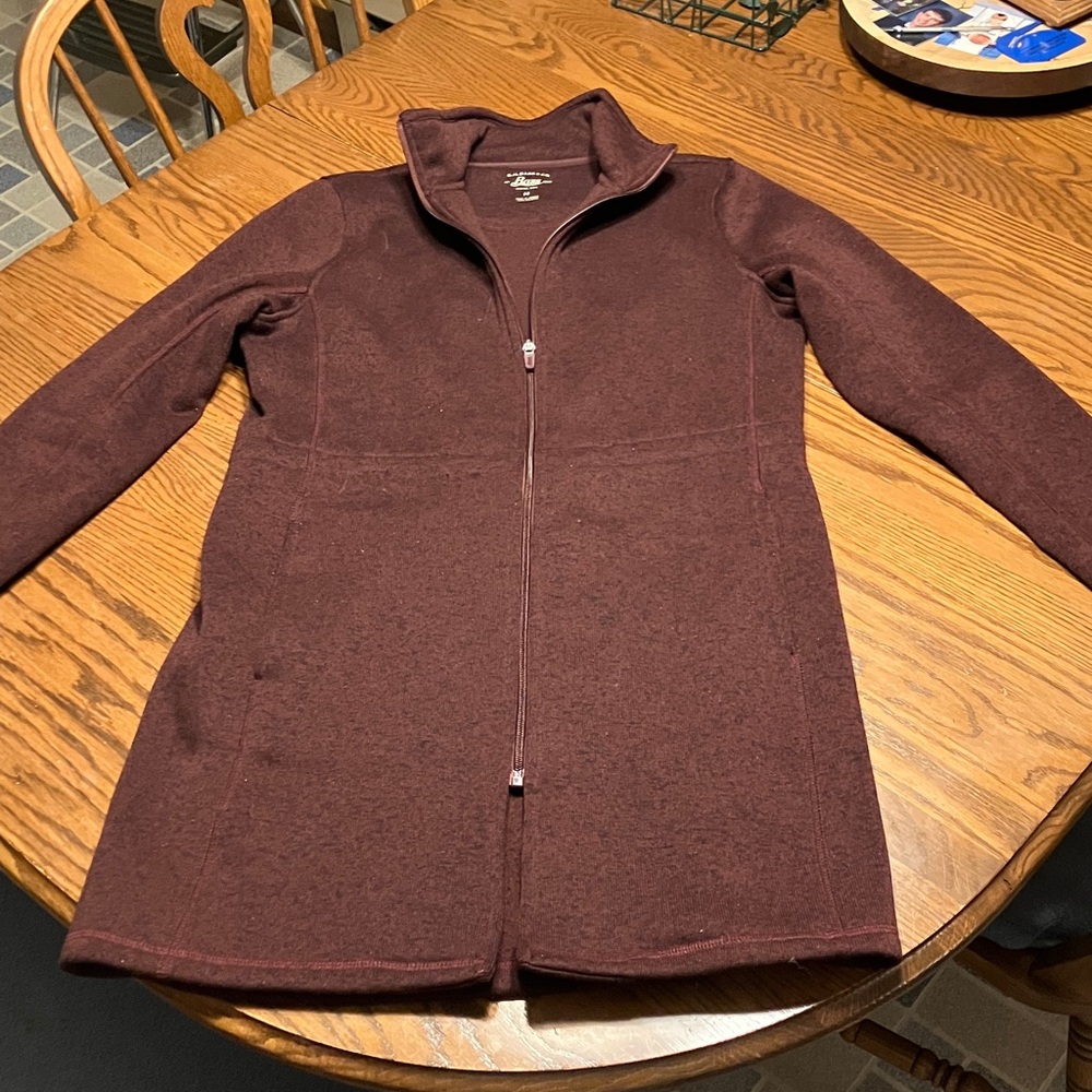G.H. Bass & Co. Women's Deep Maroon Trench Coat